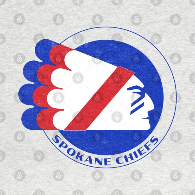 Defunct Spokane Chiefs WIHL Hockey 1982 by LocalZonly